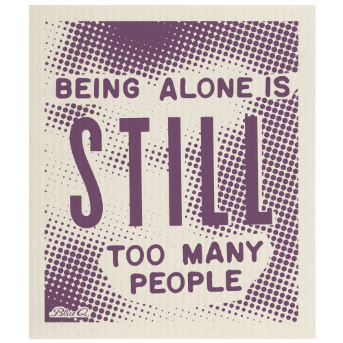 Swedish Dishcloth, Being Alone