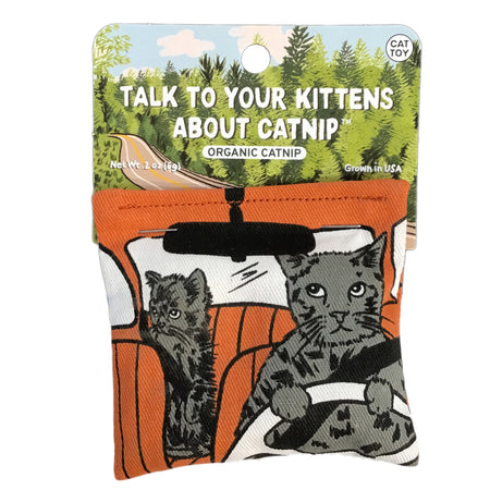 Talk To Your Kittens Catnip Toy