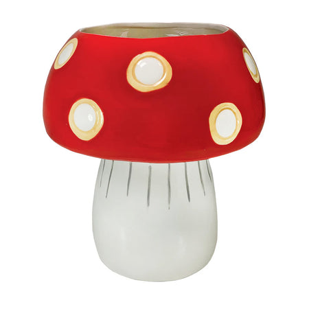 Ceramic Mushroom Toatstool Planter