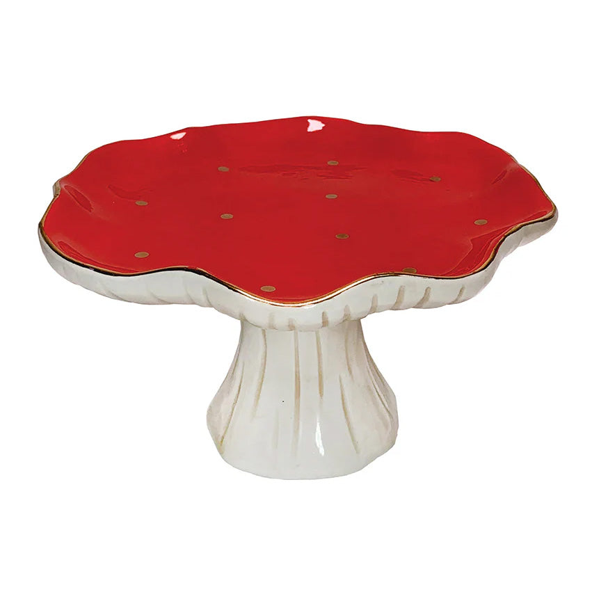 Ceramic Mushroom Trinket Dish