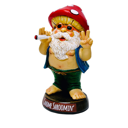 Gnome Shroomin' Gnome Figurine