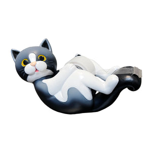 Black & White Cat Tape Dispenser