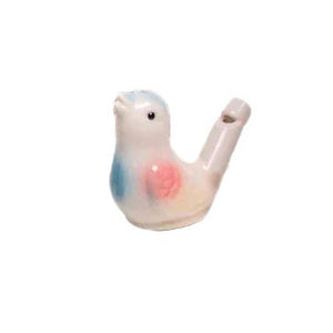 Porcelain Bird Water Whistle, 4 Asst