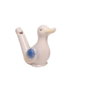 Porcelain Bird Water Whistle, 4 Asst