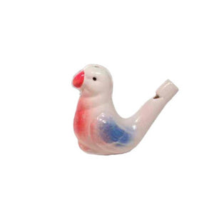 Porcelain Bird Water Whistle, 4 Asst