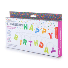 Load image into Gallery viewer, Happy Birthday Stirng Lights, 4 ft
