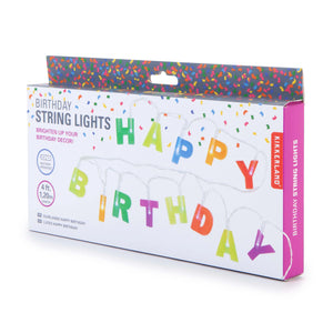 Happy Birthday Stirng Lights, 4 ft