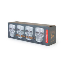 Load image into Gallery viewer, Skull Shot Glasses, Set of 4
