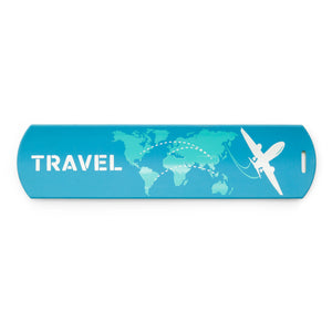 Slap Luggage Tag, 2 Asst