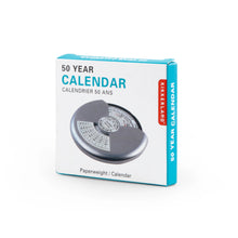 Load image into Gallery viewer, 50 Year Calendar Paperweight
