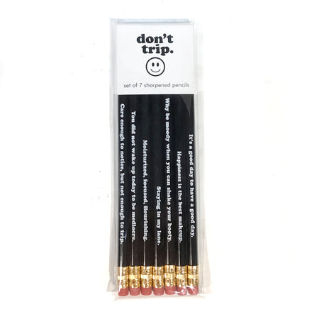 Don't Trip Pencil Set