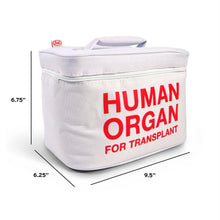 Load image into Gallery viewer, EMT Human Organ For Transplant Lunch Bag
