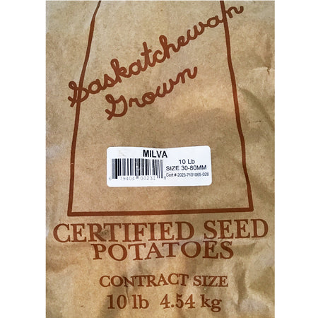 Seed Potato - Milva, 10lb Bag