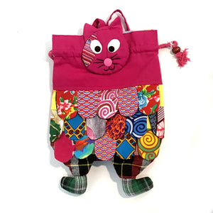 Kid's Cat Backpack 3 Asst