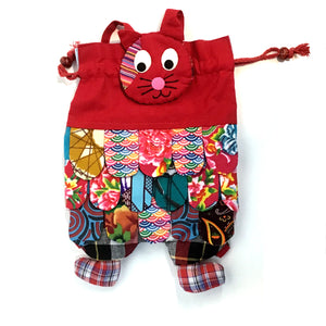 Kid's Cat Backpack 3 Asst