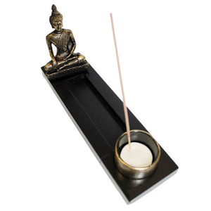 Buddha 9.5in Incense Holder