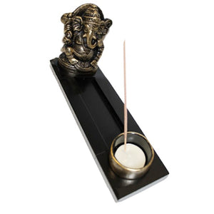 Ganesha 9.5in Incense Holder