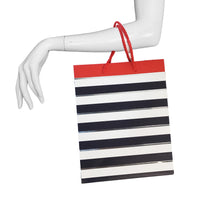 Load image into Gallery viewer, Striped Gift Bag, Small, 4 Asst
