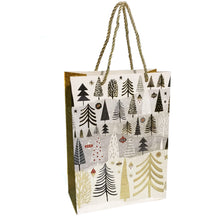Load image into Gallery viewer, Christmas Trees Gift Bag, 13x10in, 3 Asst
