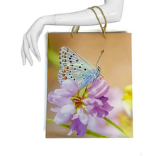 Load image into Gallery viewer, Butterfly Gift Bag, 13x10in, 3 Asst
