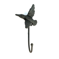 Metal Hummingbird Wall Hook, 6in