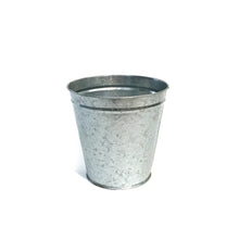 Load image into Gallery viewer, 8in Zinc Pot with Red Muskoka Chair
