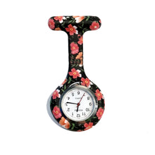 Load image into Gallery viewer, Silicone Nurse Watch, Patterned, 6 Asst
