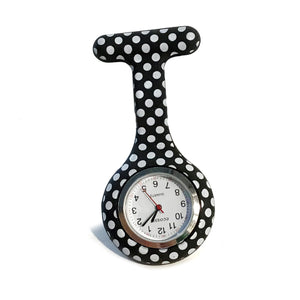 Silicone Nurse Watch, Patterned, 6 Asst