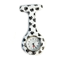 Load image into Gallery viewer, Silicone Nurse Watch, Patterned, 6 Asst
