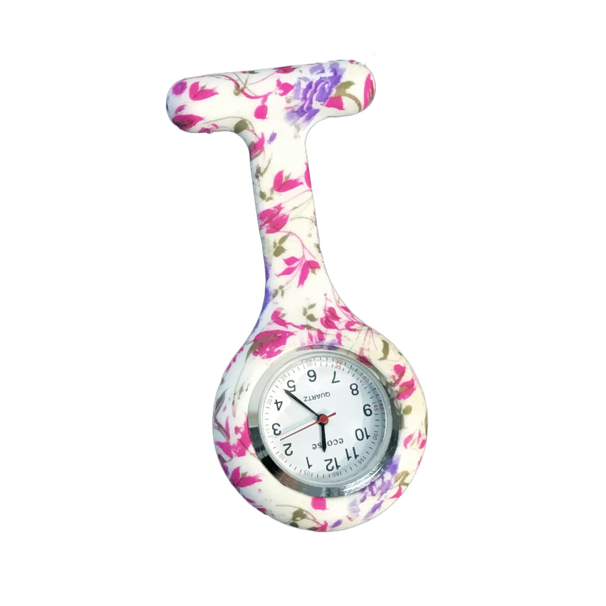 Silicone Nurse Watch, Patterned, 6 Asst