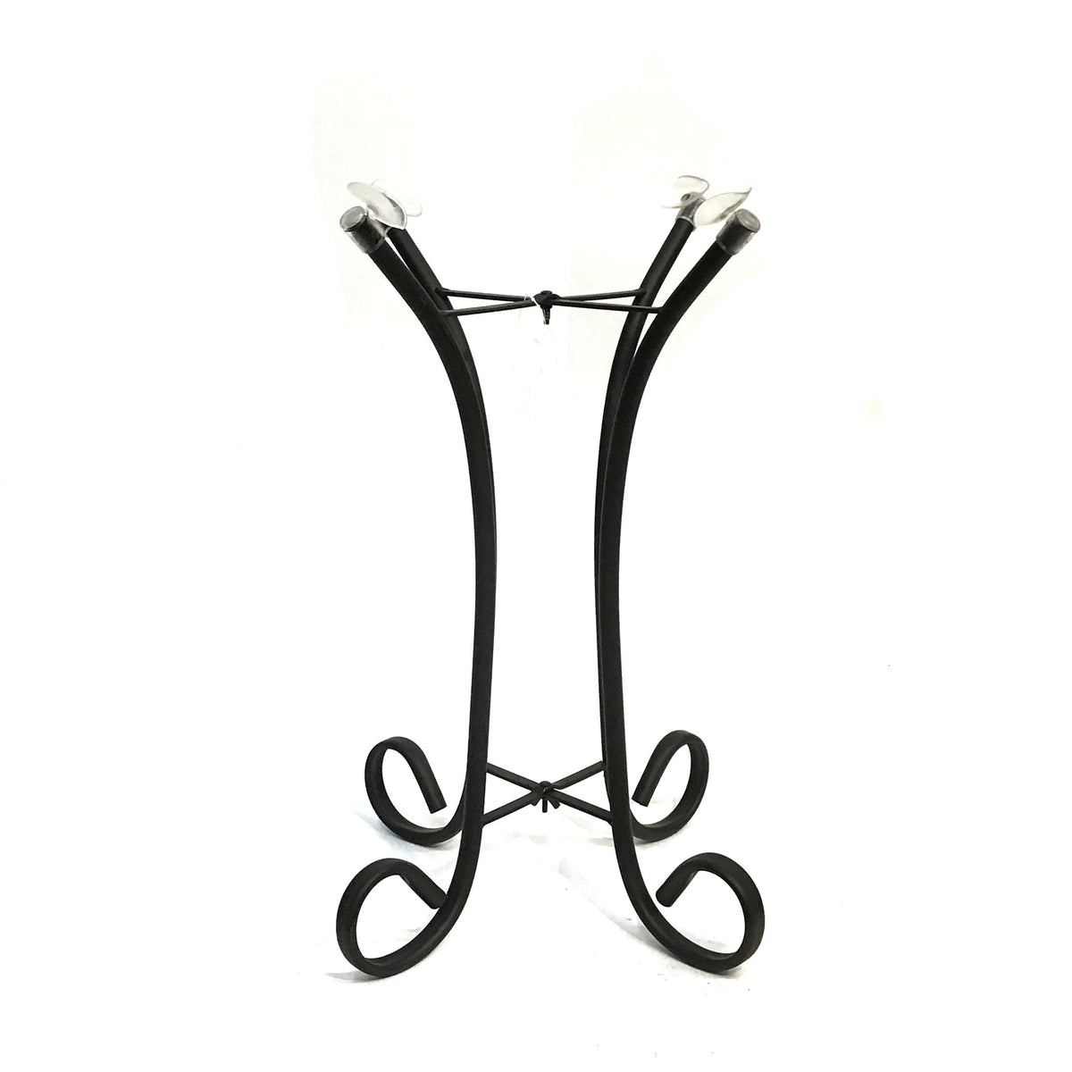 Hummingbird Floral Solar LED Gls Bird Bth w/Stand