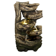 Multi Level Tree Branches LED Fountain