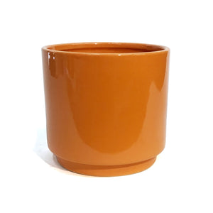 Pot, 7In, Silas, Orange