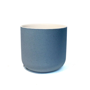 Pot, 6in, Ceramic, Light Blue