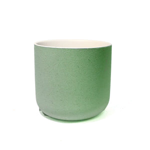 Pot, 6in, Ceramic, Light Green