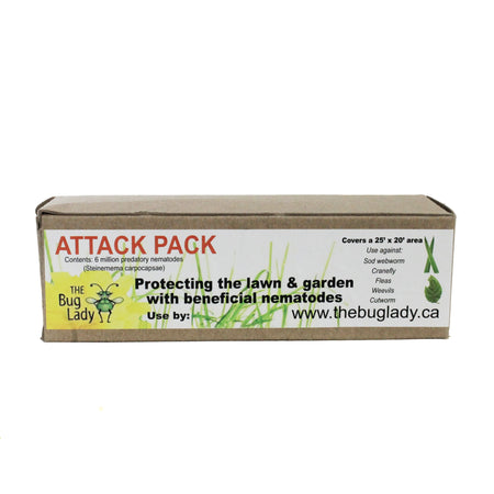 Attack Pack (Steinernema carpocapsae), 6m, syringe