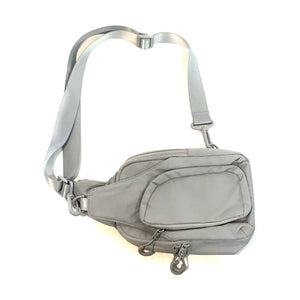 Emma, Sling Bag, 4-compartment, Gray