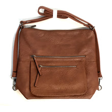 Load image into Gallery viewer, Olivia, Convertable Backpack, Caramel
