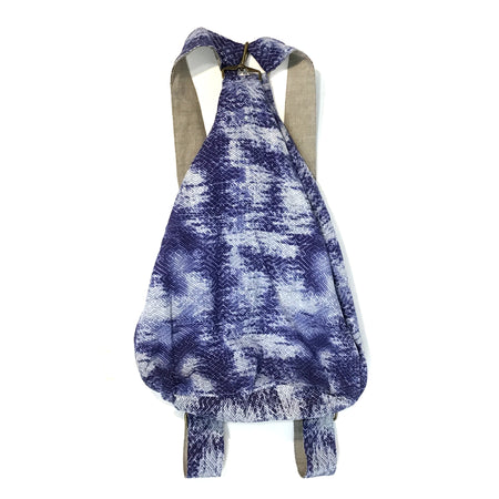 Backpack, Blue Batik