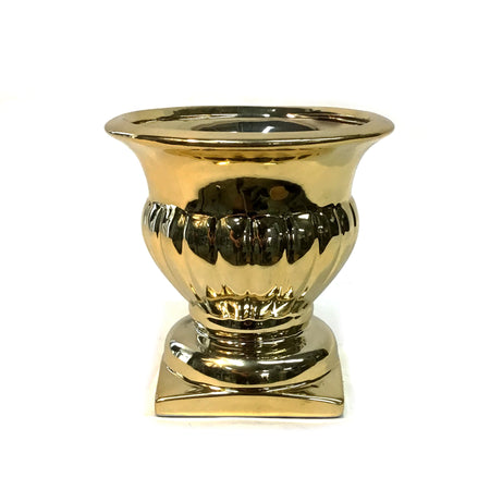 Pot, 6.5in, Urn, Gold