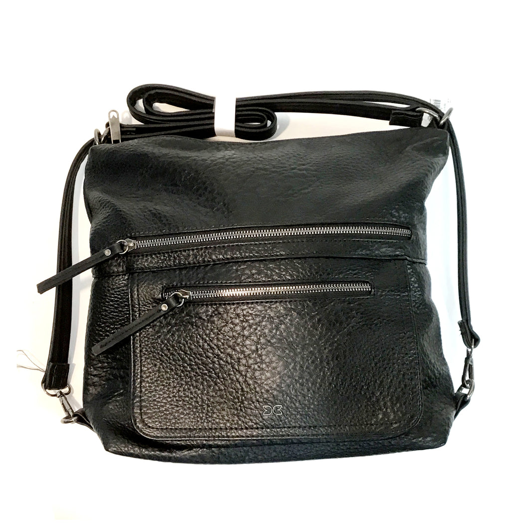 Olivia, Convertable Backpack, Black