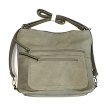 Load image into Gallery viewer, Olivia, Convertable Backpack, Sage Green
