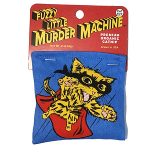 Fuzzy Murder Machine Catnip Toy