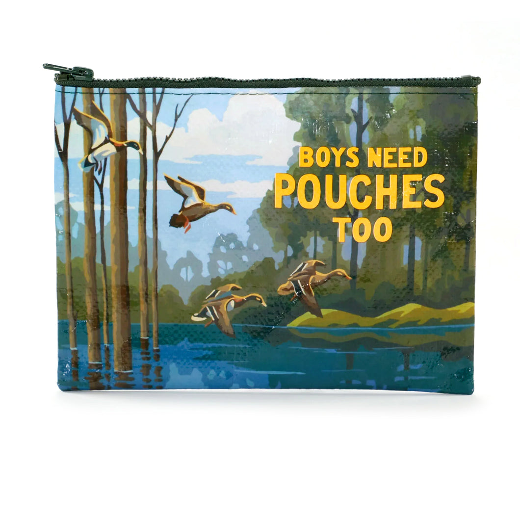 Boys Need Pouches Zipper Pouch