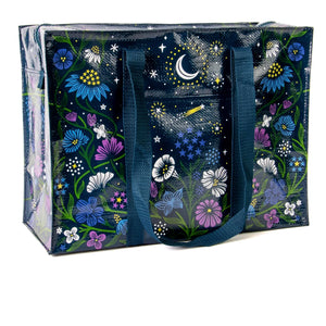 Starry Garden Shoulder Tote