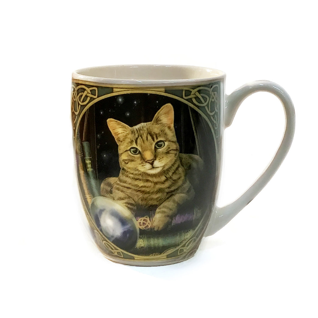 Lisa Parker Fortune Teller Cat Mug