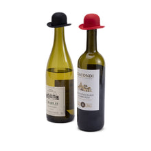 Load image into Gallery viewer, Wine Bottle Stopper Bowler Hat
