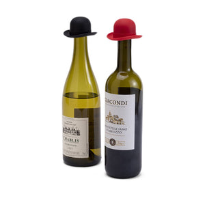 Wine Bottle Stopper Bowler Hat