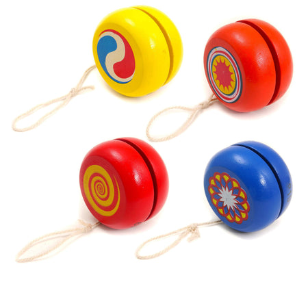 Wooden Yo Yo Toy, Assorted Types