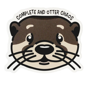 Complete And Otter Chaos Sticker, 3in